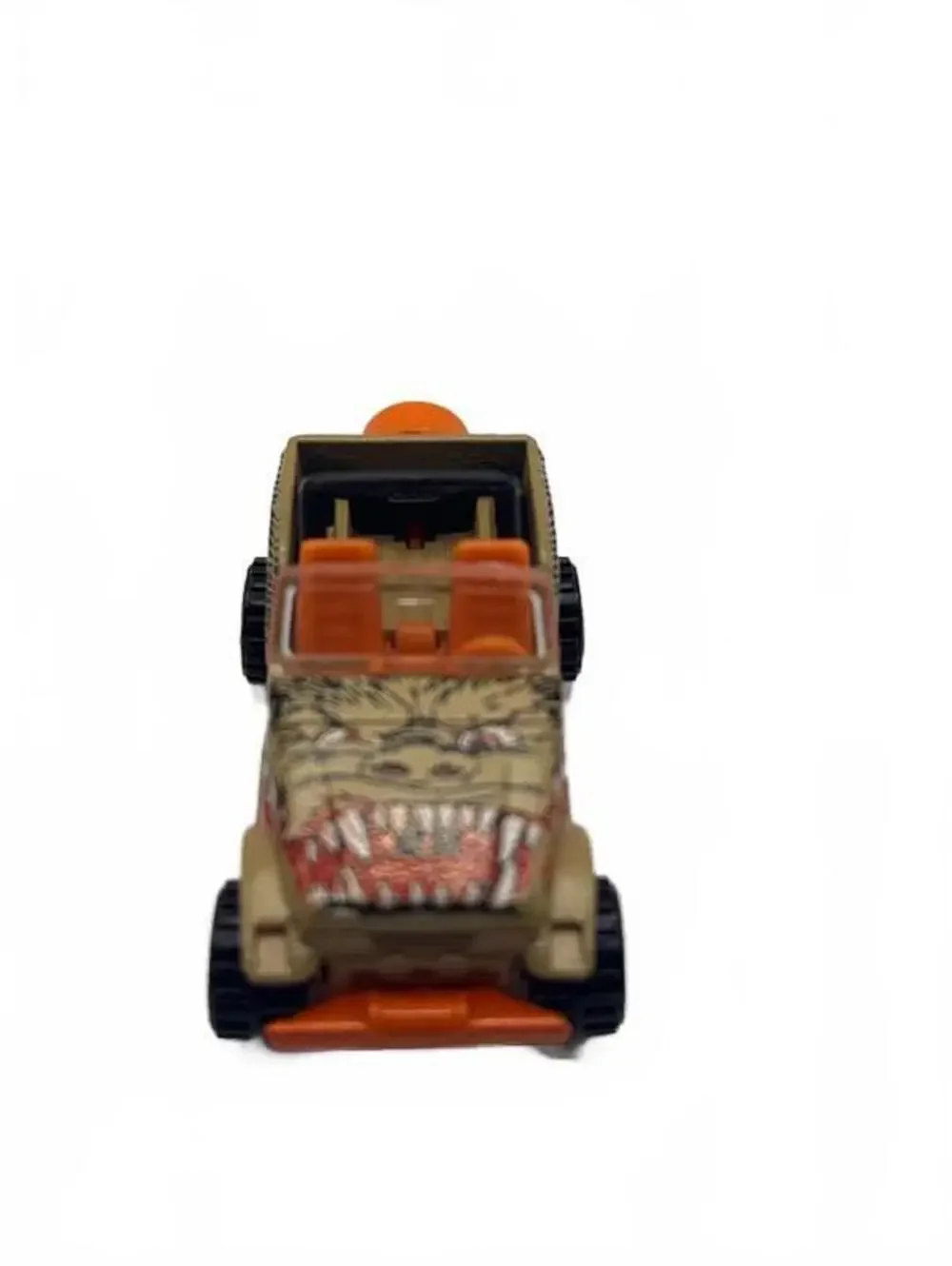 Hot Wheels Vintage Jeep with Monster Face Design